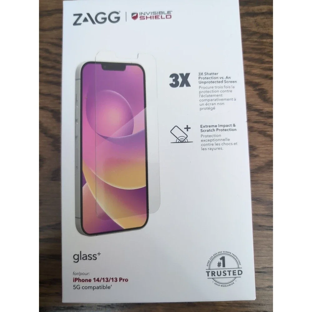Zagg Screen Protector For iPhone 14/13/13 Pro